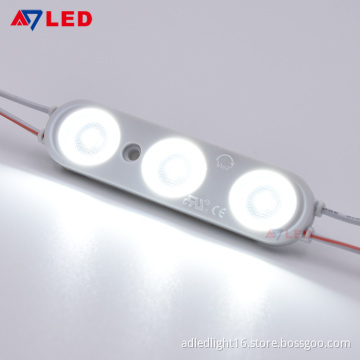 Adled Light USA 2019 popular smd2835 2.5w 180 degree lens 3 led module for sign